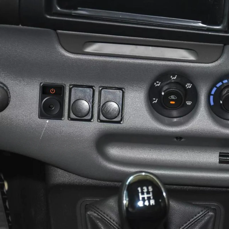 Suitable for Ford Transit Modified LED Fog Light Power On Off Radar Recorder Camera Mirror Heated Switch Button