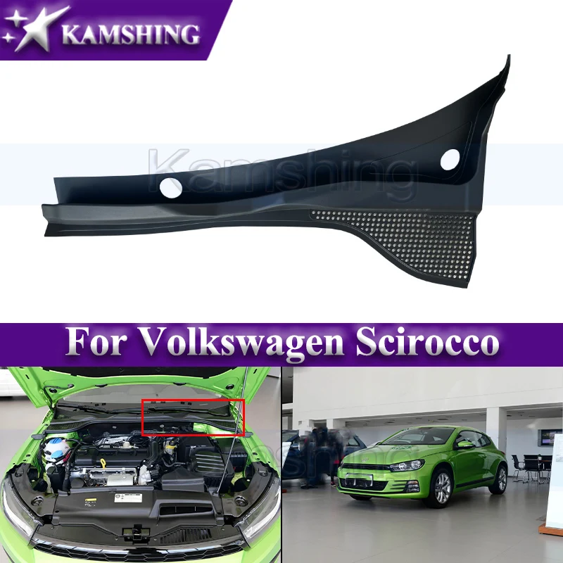 

Kamshing 1K8819403 1K8819404 Car Hood Wiper Water Board For Volkswagen Scirocco Wiper Deflector