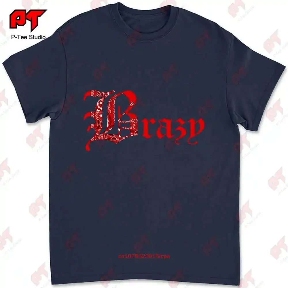 Brazy Old English Bandana Still Brazy Yg 400 Compton Bompton 4 Hunnid T-shirt 6GIO