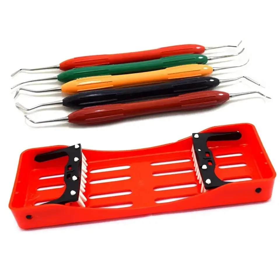 

Hot Sale Dental Composite Instruments with Silicon Handle Manual Power Source X 5 CE Cassette Restoration Scaler