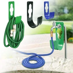 Garden Wall Mount Tap Watering Hose Organizer Agriculture Water Pipe Reel Rack 8.4 X4.13in Hose Storage Holder Courtyard Hook