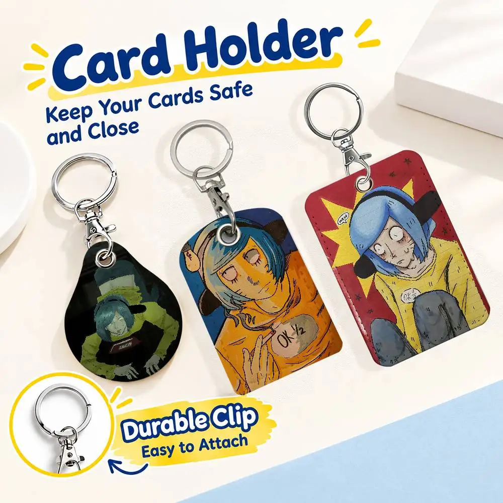 FOR Ranfren Nyon Card Holder Keychain Key Ring Door Lock Access Protective Case For Security Gift