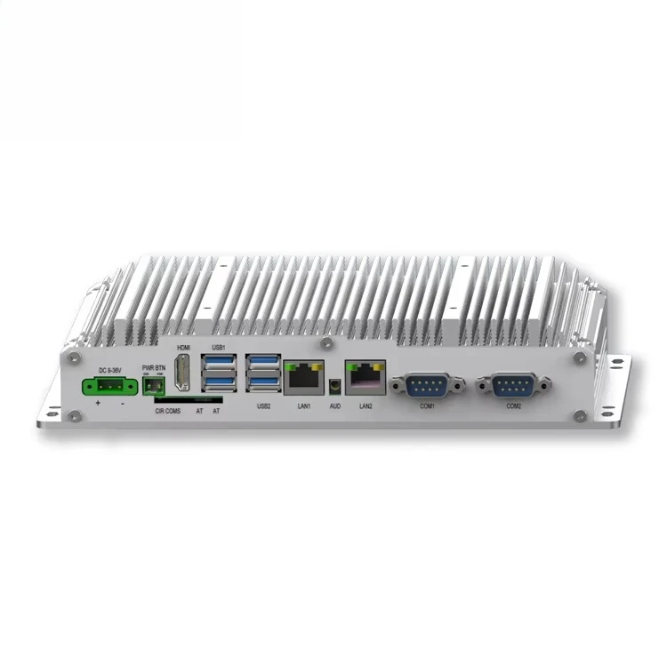 Industrial Fanless Computer Rs485 Pc Din Rail Automation Controller 4G 128G EtherCAT 3855U  Codesys Double Core Box PC