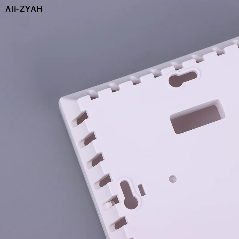【HY6】1Pc White Plastic Dustproof Junction Box Smoke Sensor Shell Power Enclosure Box Electronic Project Case DIY Electrical Box