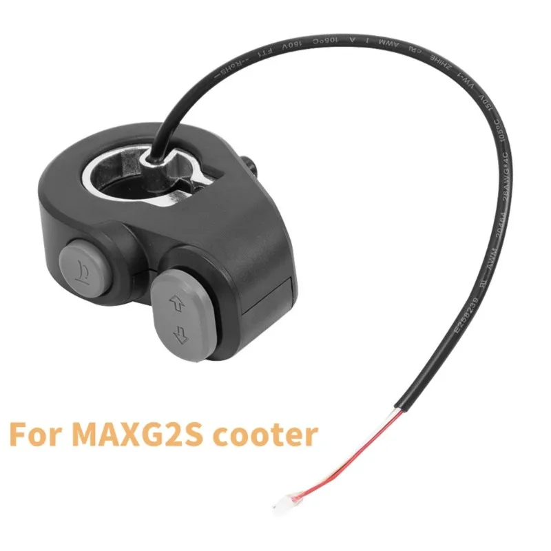 A99I-Turn Signal Switch Left& Right Turn Button With Wiring Harness For MAX G2 Scooter Accessories