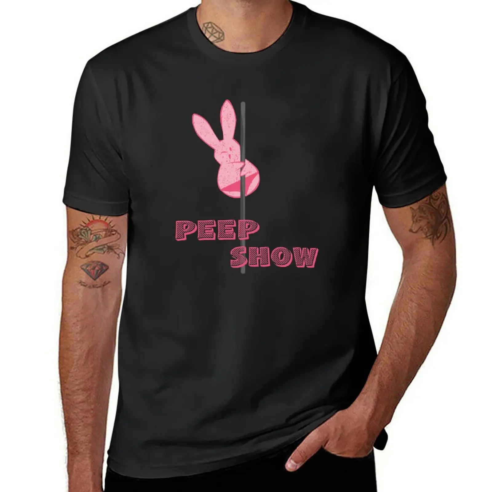 Peep Show - Naughty Easter Candy T-Shirt korean fashion sports fans mens cotton t shirts