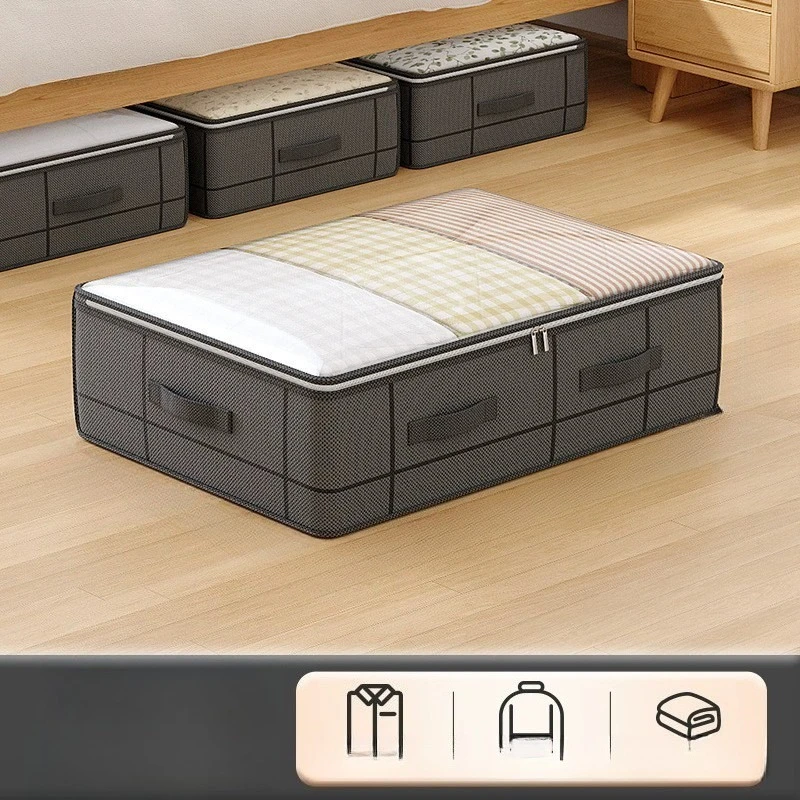 5pcs Non-woven Fabric Shoe Storage Bin Reinforced Edge Retain Rigid Shape For Wardrobe Layering Short-distance Moving Packing