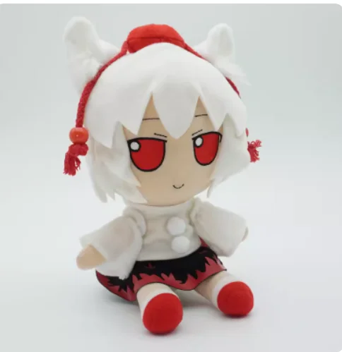 Lovely Anime TouHou Project Inubashiri Momizi Cosplay Cute Figure Sitting Girl Kawaii Pillow Gifts