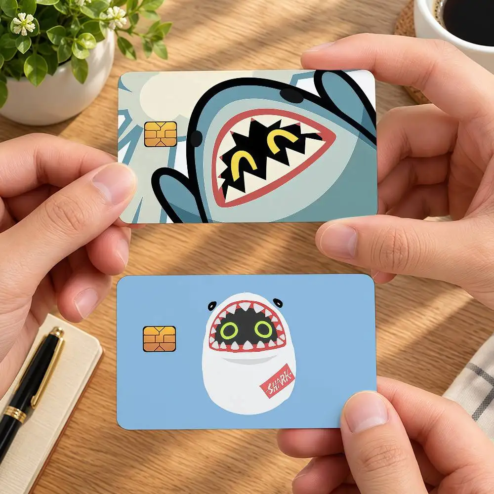 Zenless Zone Zero Bangboo Decorative protective stickers for bank debit cards bus and metro credit cards stickers