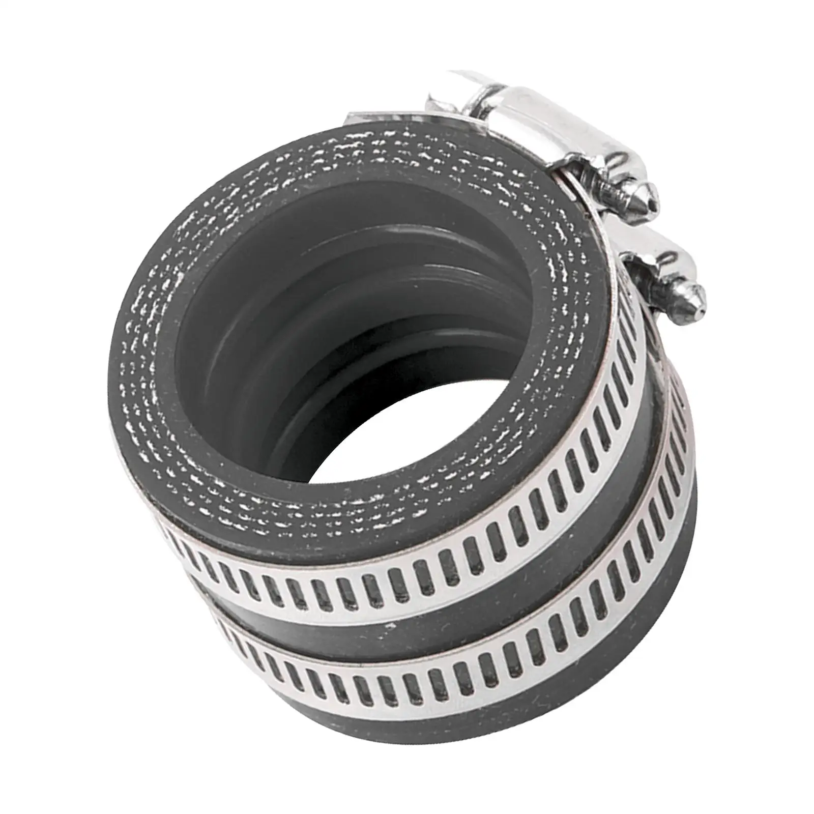 4xadaptador de carburador de motocicleta interface adaptador de admissão de carburador preto