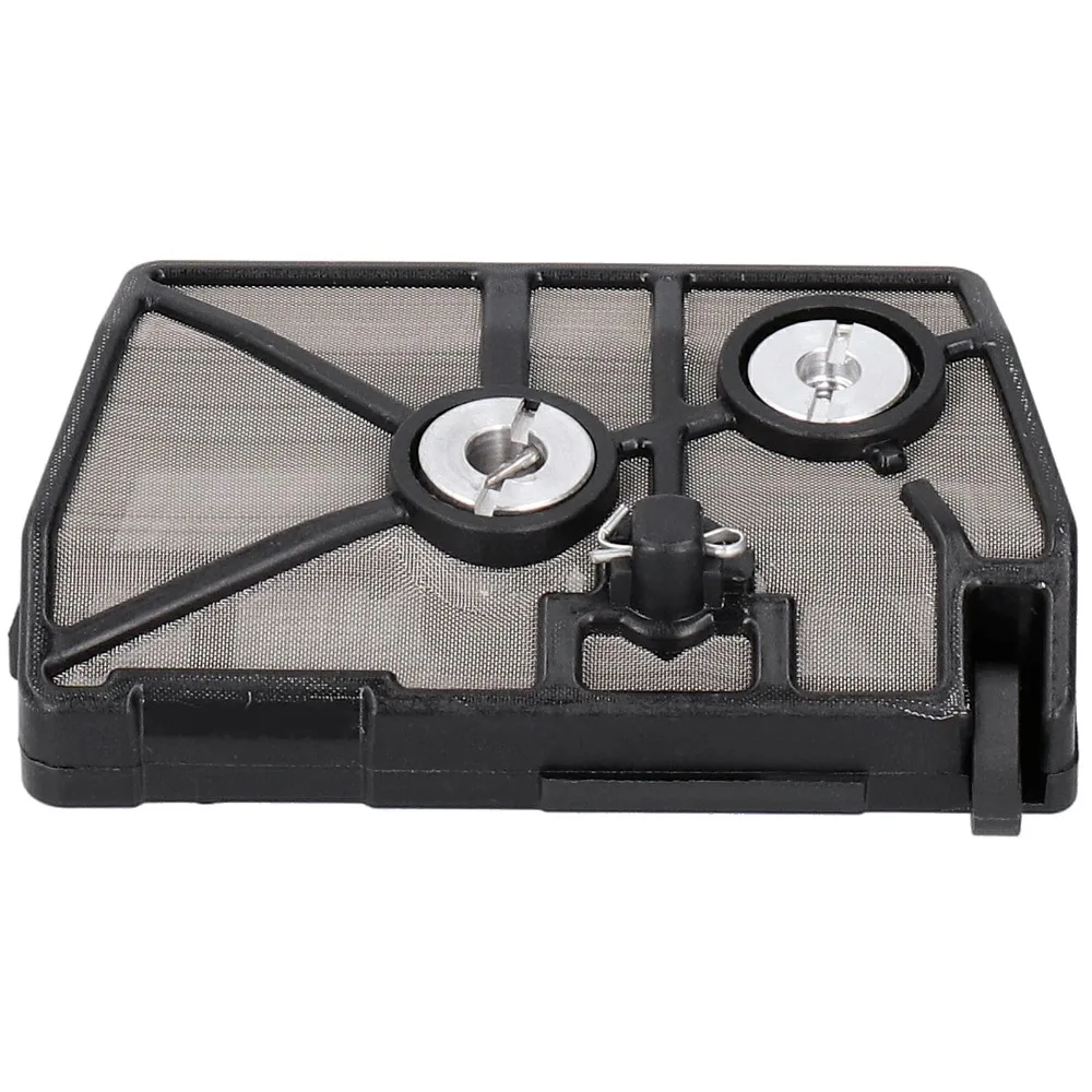 2PCS Black Air Filter Replacement Easy Installation Rubber Chainsaw Air Filter Compact Center Hole for STIHL 028 028AV 028WB 028