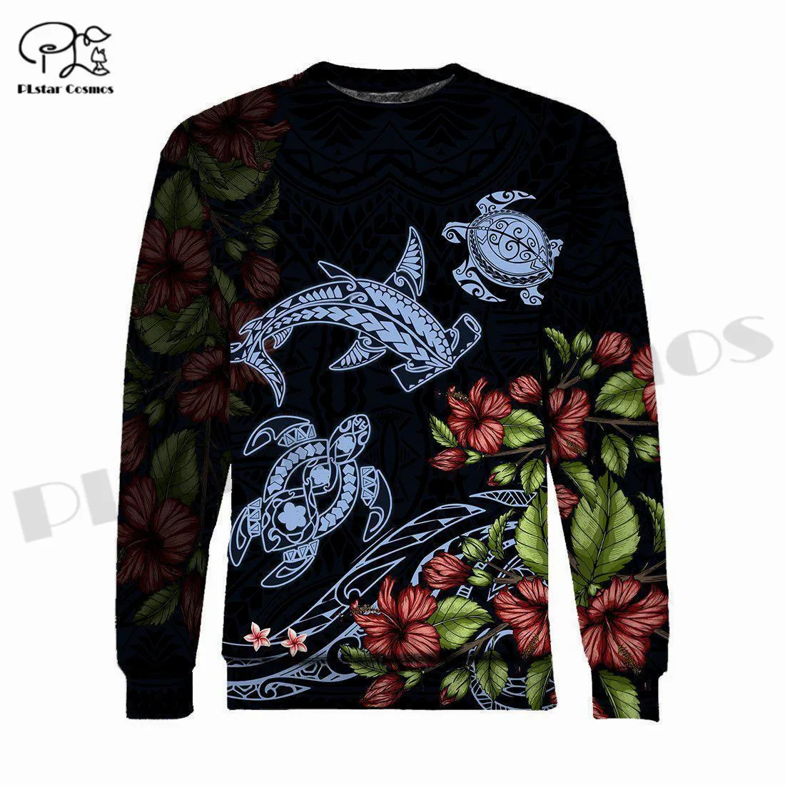 PLstar Cosmos 3Dprint Newest Samoa Polynesia Tattoo Turtle Art Harajuku Streetwear Casual Unique Unisex Hoodies/Sweatshirt/Zip 1