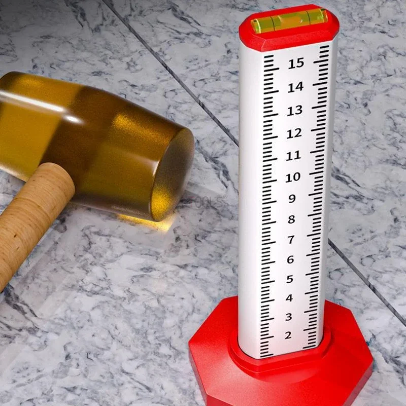 Upgraded Equal Height Water Bubble Elevation Ruler Woodworking Precision Level Instrument Laying Floor Tiles Household Tools DIY