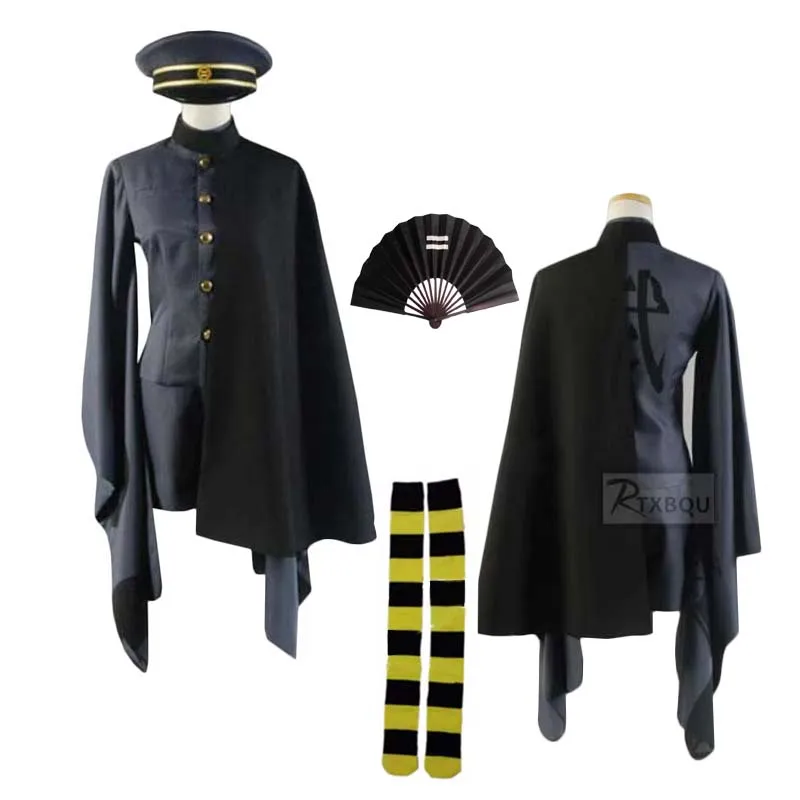 Senbonzakura-uniforme del ejército tipo kimono para mujer y hombre, disfraces de Cosplay de Anime para Halloween personalizados