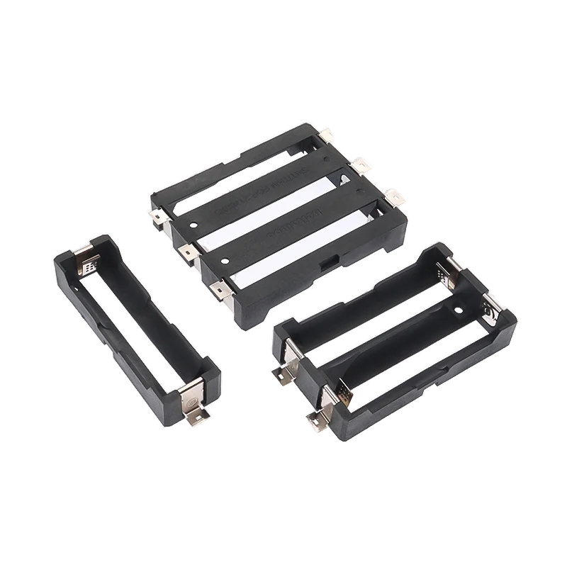 21700 Battery Pack, 1 Section, 2 SectionS, 3 StandS, SerieS And Parallel Lithium Compartment SlotS