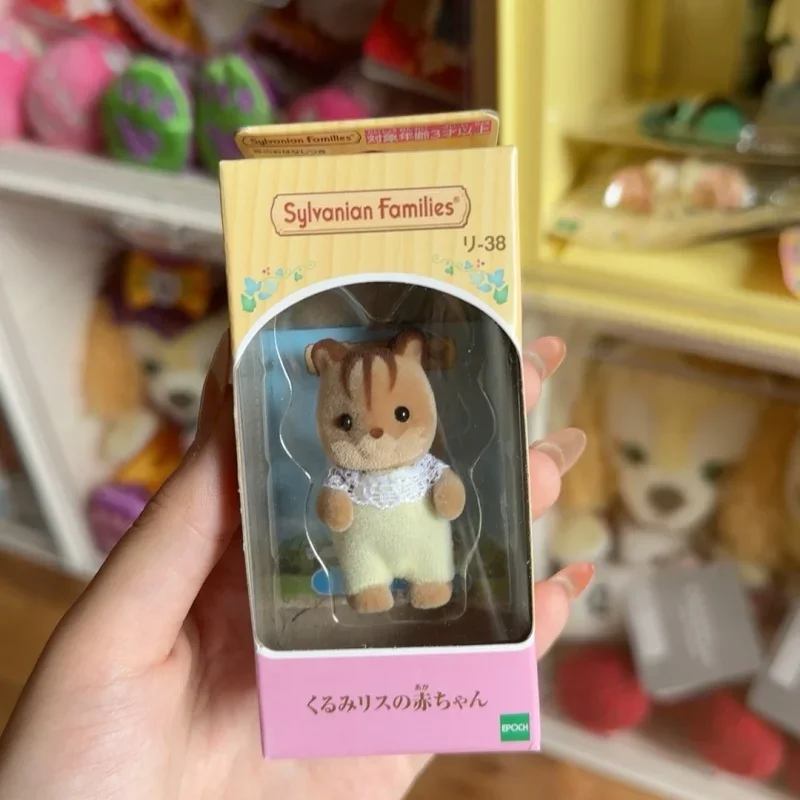 Sylvanian familles jouets pour enfants authentique Ternurines écureuil Station trésor jouet pour enfants ensemble de cuisine enfants jouets fille