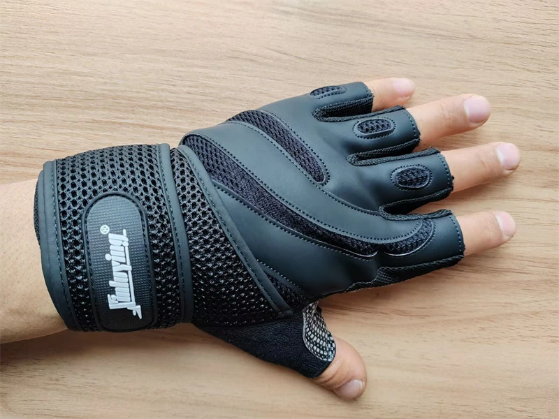 Guantes Deportivos Transpirables para Levantamiento de Pesas, Fisicoculturismo, Dominadas, Crossfit, Entrenamiento, Guan