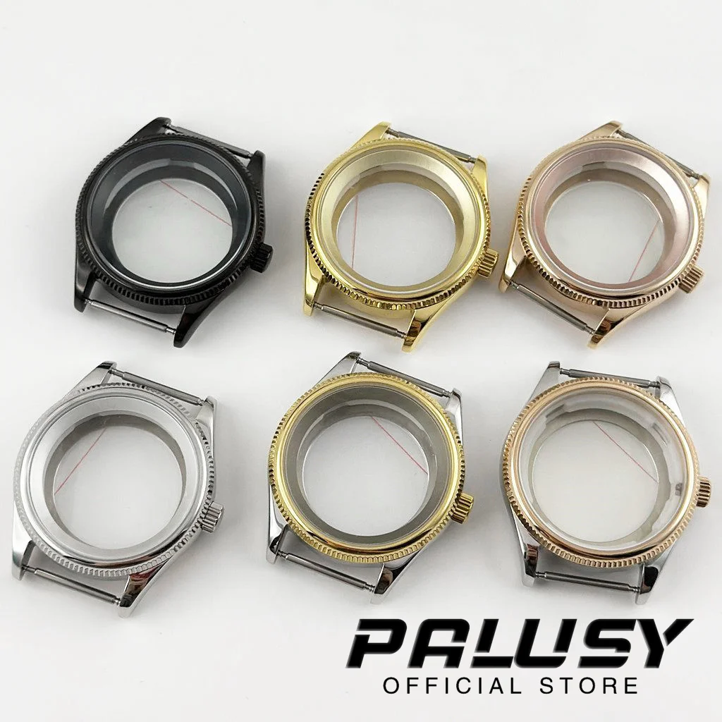 

NH35 39mm Sapphire Crystal Watch Case Fit NH34 NH35 NH36 NH38 NH70 NH72 Movement Watch Improved 1908 NH35 Parts 28.5mm Dial Mod