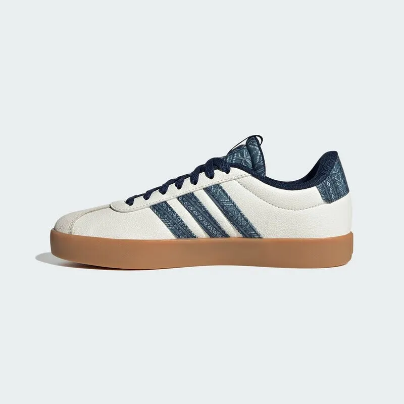 Adidas sepatu kasual wanita sepatu 2024 baru musim gugur VL COURT 3.0 tren sneakers ringan bersirkulasi sepatu papan retro IH4809