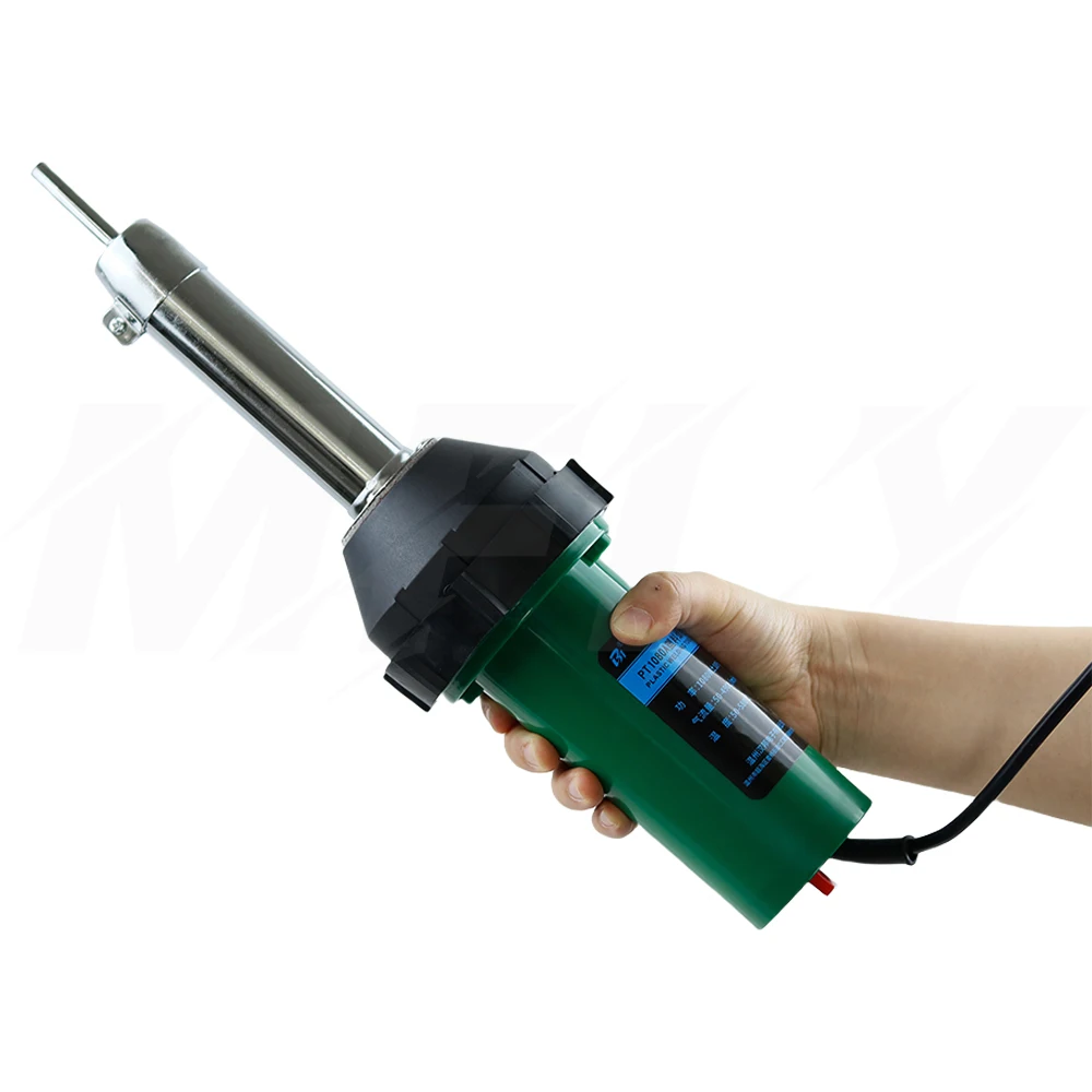 1080W 220V High Power Plastic Hot Air Welding Gun Integrated Hot Melt Welding Gun For Vinyl Banner PVC Coated Textile Welding