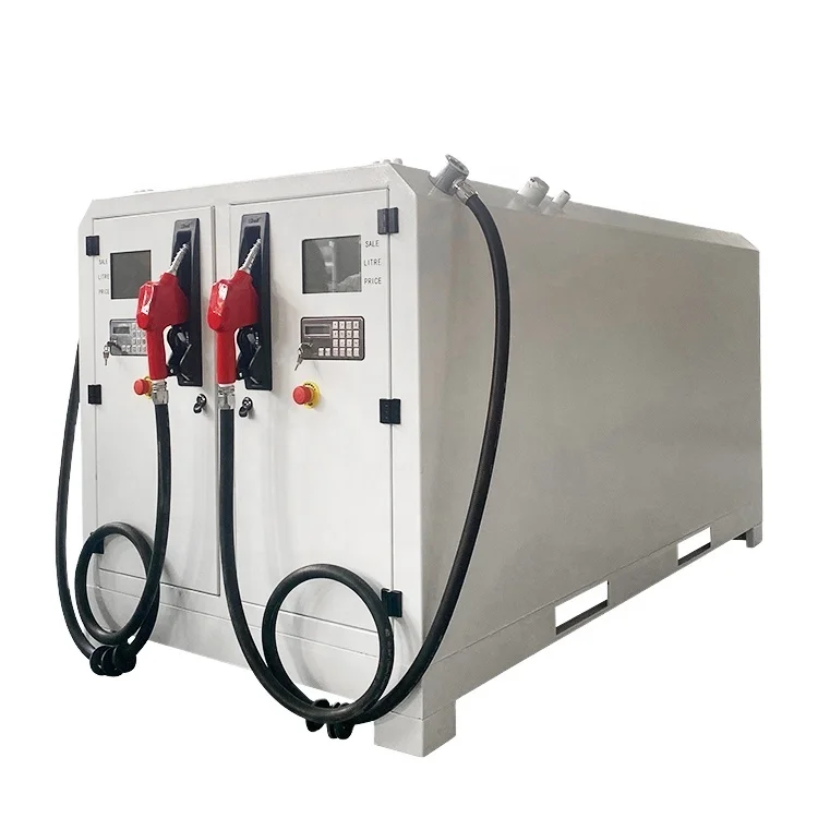 

Portable Mini Fuel Station with Motor and Pump Easy to Manage and Control Capacity 500 Litres to 5000litres