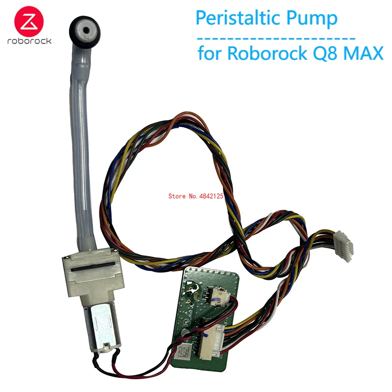 Original Peristaltic Pump With Pump Board for Roborock Q8 MAX Q8 MAX+ Vacuum Cleaner Parts Water Pump Input Pipe Accessories