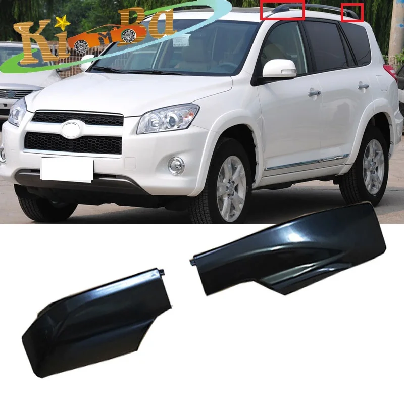 

KIMBA черный для Toyota RAV4 XA30 ABS, торцевая крышка багажника на крышу, сменная защитная крышка, декор 2006, 2007, 2008, 2009, 2010, 2012