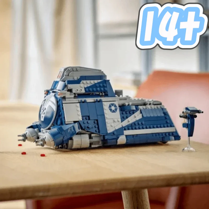 2025 جديد 976 قطعة MOC 75435 معركة فلوسيا فاصل Mtt كتل جمع سلسلة نموذج للأطفال هدايا عيد الميلاد