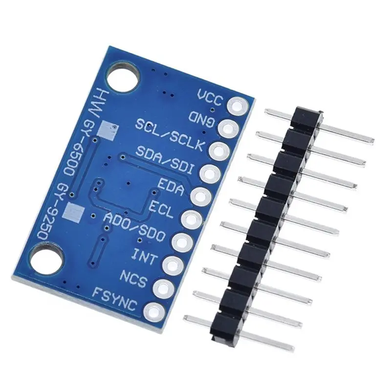 

SPI IIC/I2C GY-9250 MPU 9250 9-Axis Attitude +Gyro+Accelerator+Magnetometer Sensor Board Module MPU9250 3-5V Power