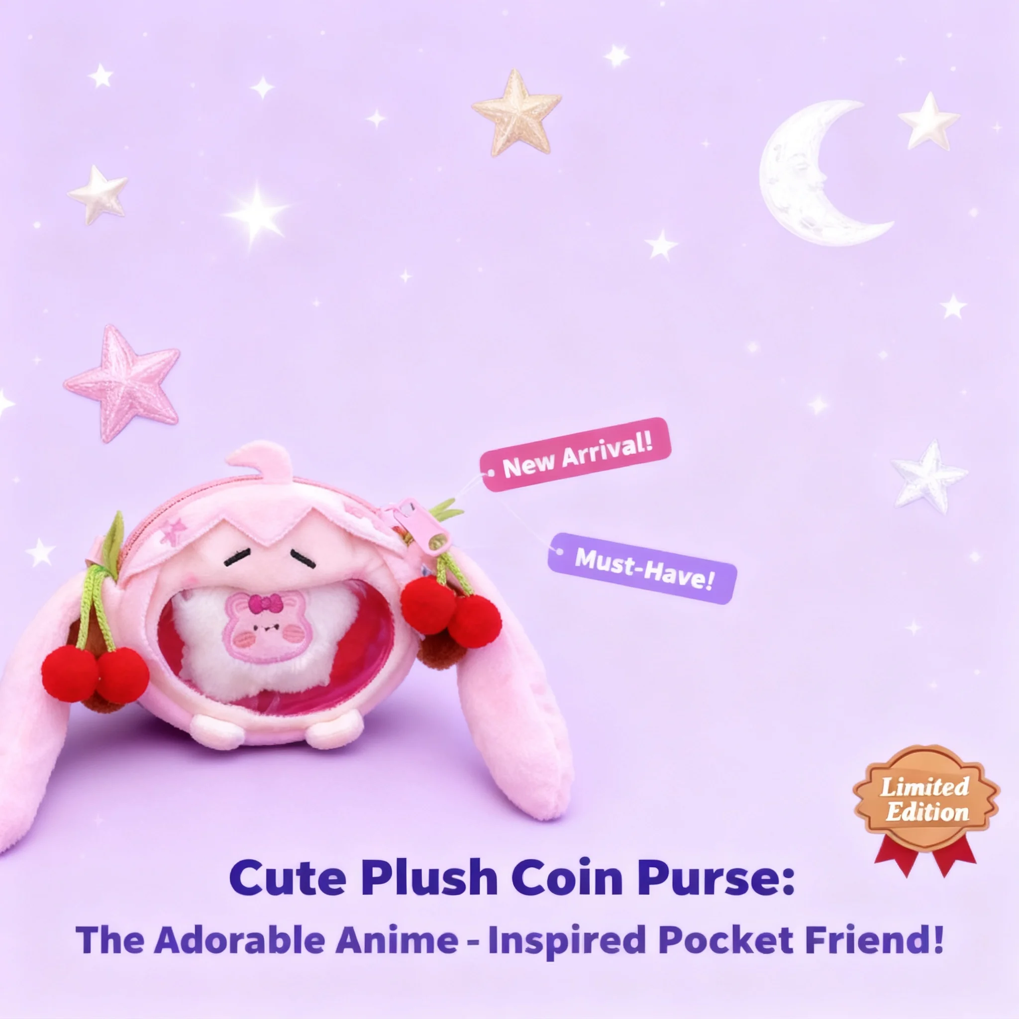 

Hatsune Miku Plush Coin Purse Cute Cartoon Crossbody Earphone Case Ita Bag Keychain Wholesale From Manufacturer