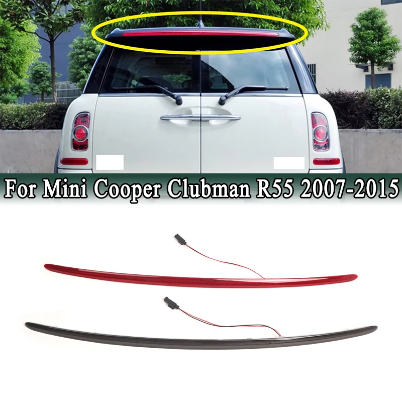 For Mini Cooper Clubman R55 2007-2015 LED Third Brake Light High Mounted Stop Lamp Additional Brake Lights Assembly 63257167413