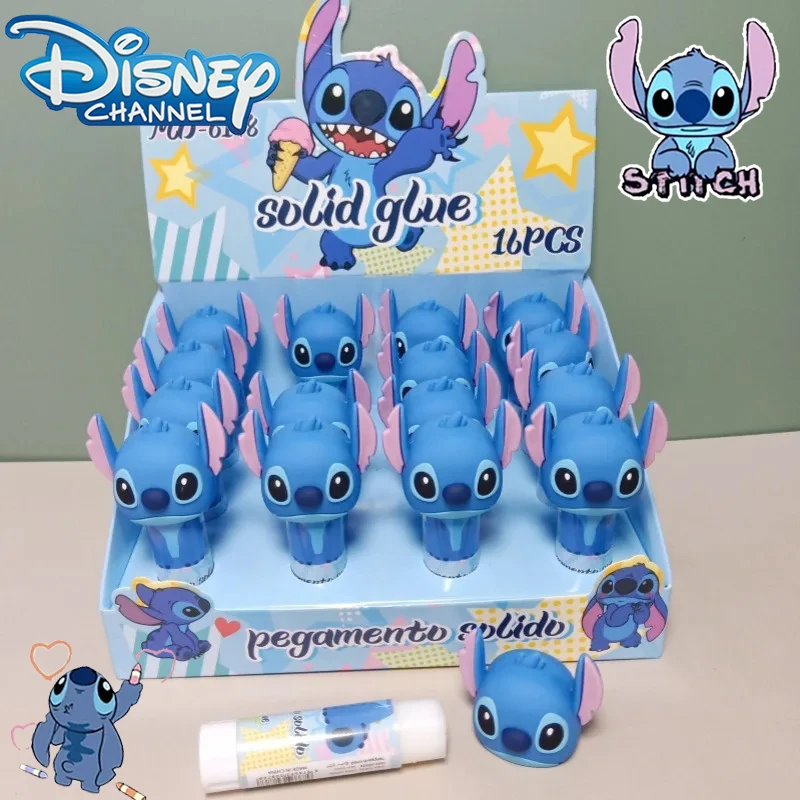 

Disney Stitch Solid Glue Cartoon Cute Lilo and Stitch DIY Handmade Rotating Solid Glue Student Stationery School Supplies