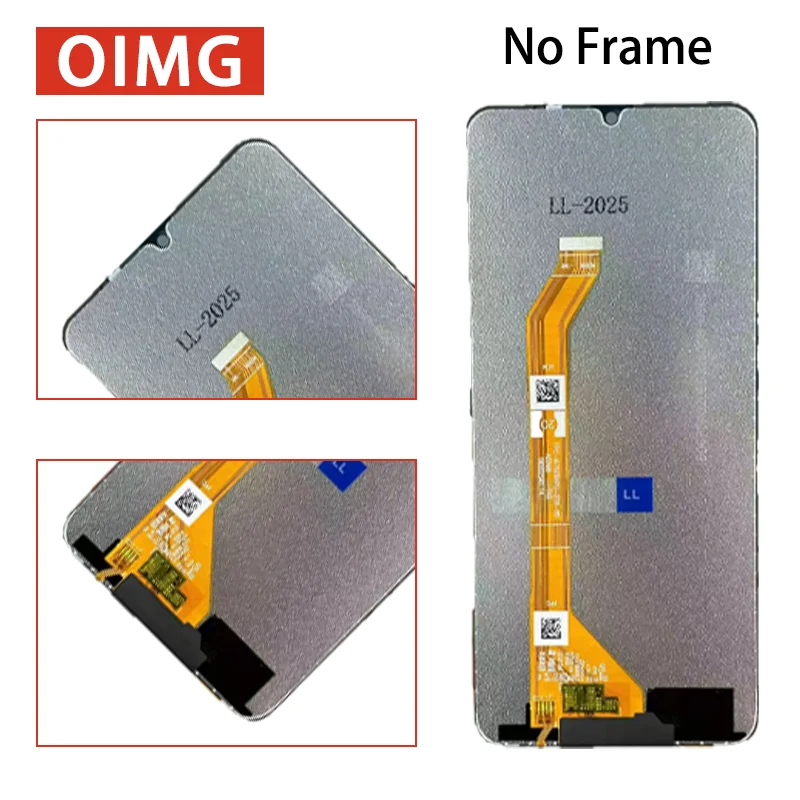 6.74' IPS LCD For Realme Note 70 LCD Display Touch Screen Digitizer Assembly For Realme Note 70T RMX5313 LCD Replacement image 4