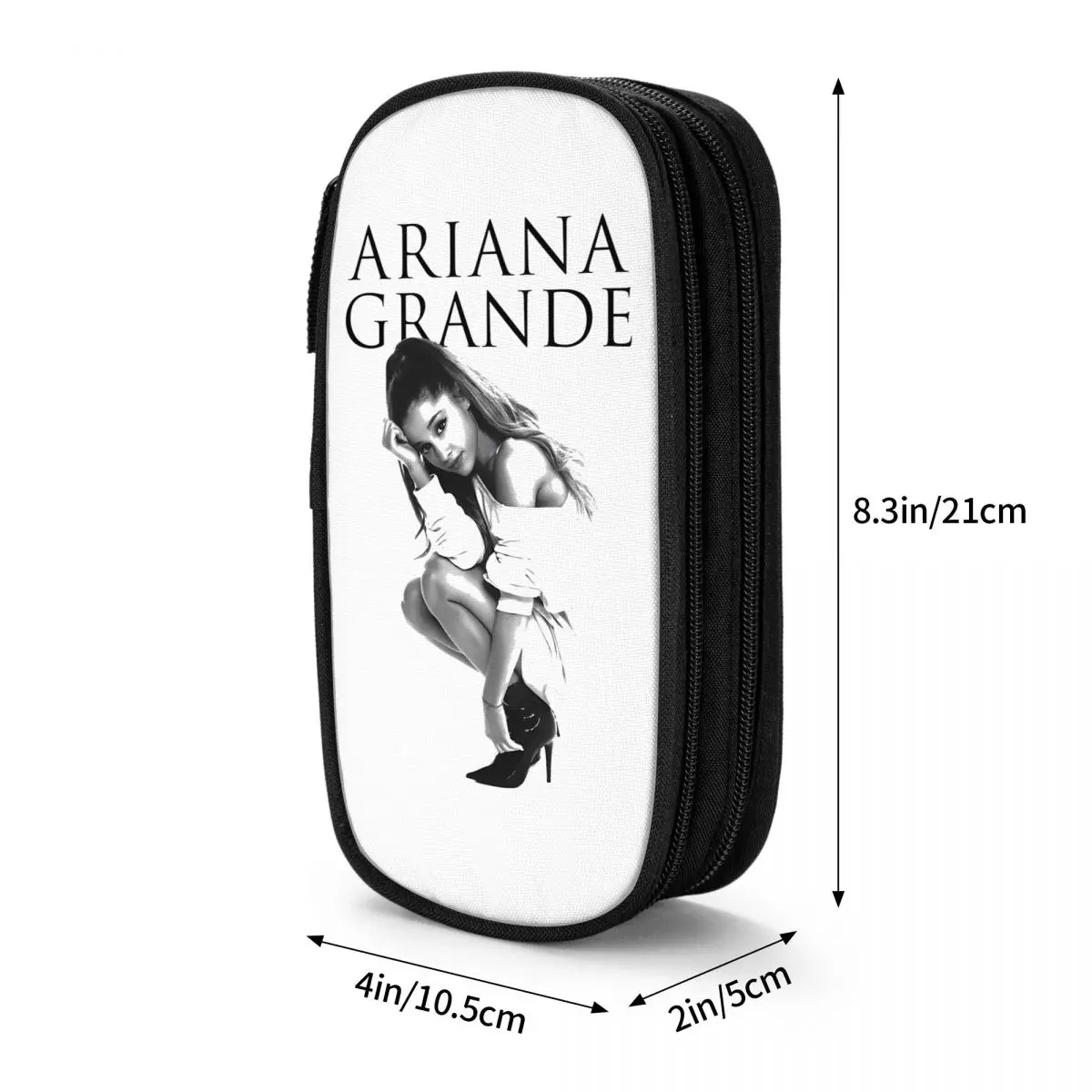 Imagem -03 - Ariana Tour Pencil Cases para Crianças Pen Bolsa Clássico Grande Capacidade Office Cosmetic Ariana my Everything