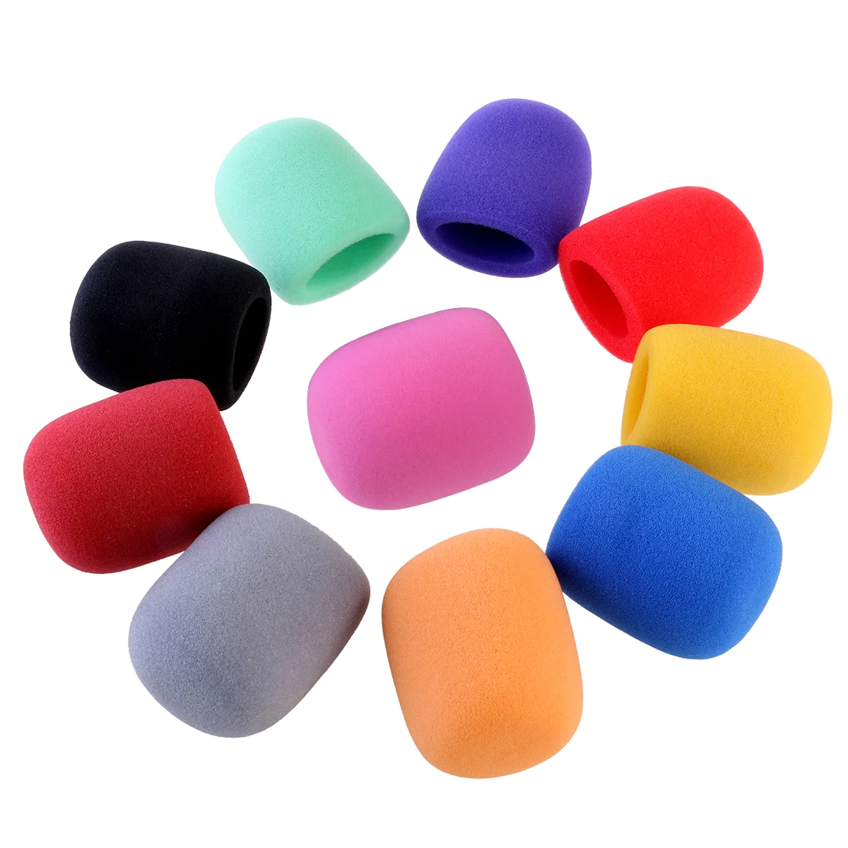 10 Colors Microphone Ventilation Windscreen Handheld Stage Accessories Windshield Cover