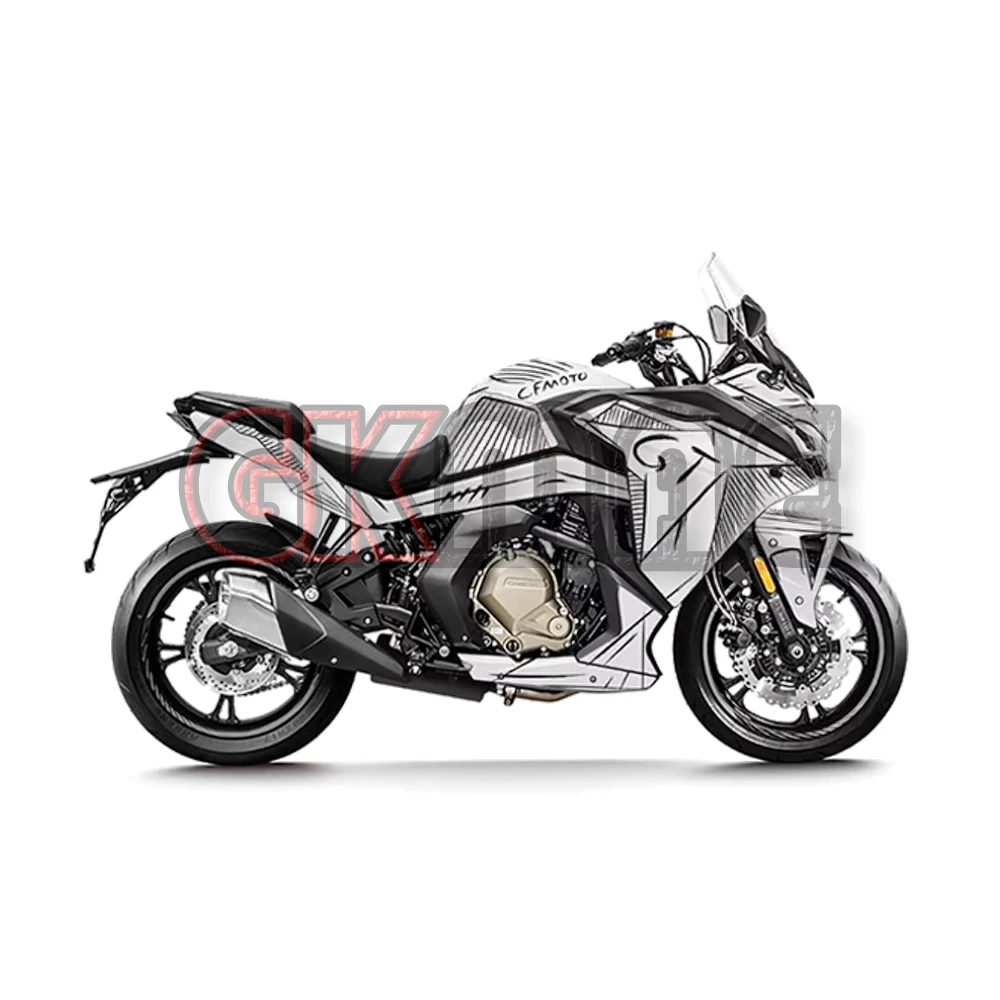 New For CFMOTO 400GT 650GT GT 400 650 Motorcycle Modified Car Body Protective Film Decorative Stickers Fit CF400-5 CF650-8