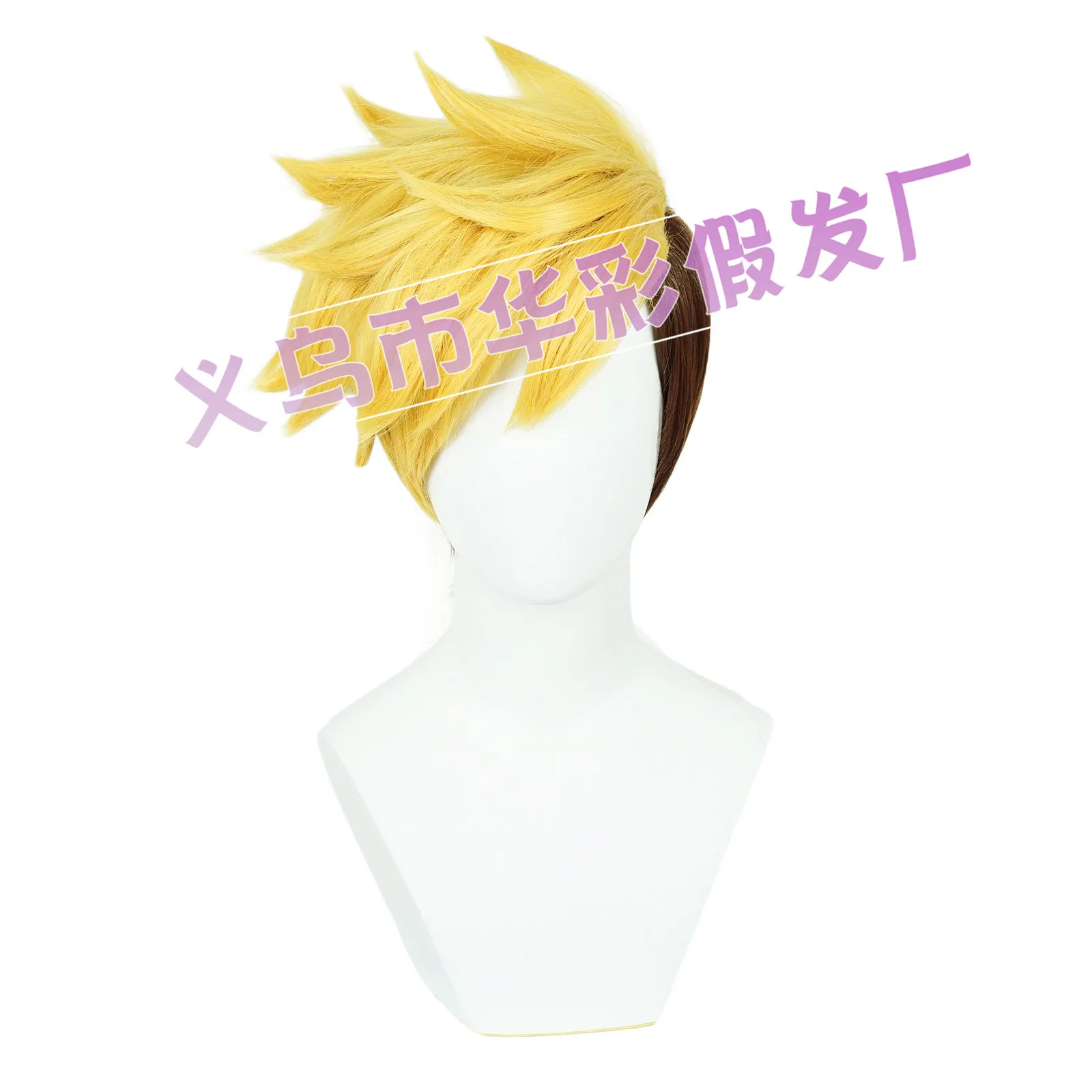 Anime Trigun Vash The Stampede Cosplay Perruque pour Homme, Costume de ixd'Halloween