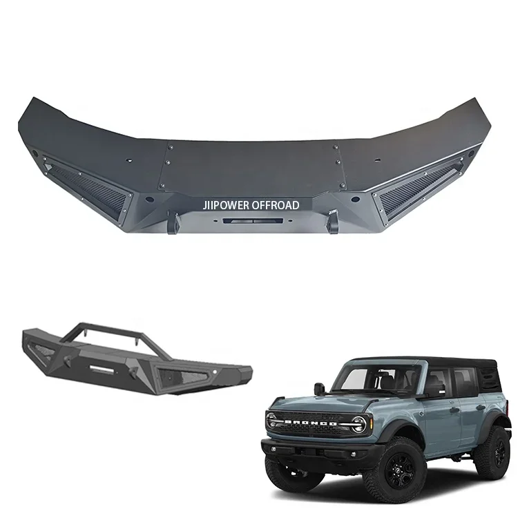 Front Rear Bumper with built-in winch plate for new Ford Bronco 2021-2022