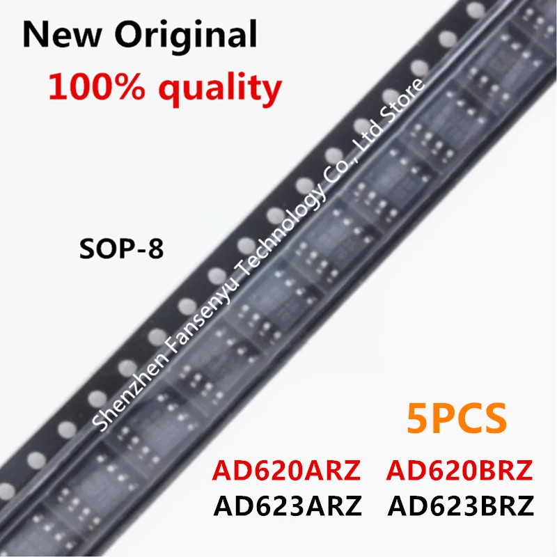 (5piece)100% New AD620A AD620B AD623A AD623B AD620ARZ AD620BRZ AD623ARZ AD623BRZ sop-8 Chipset