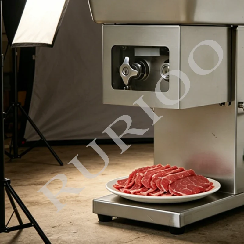 Multifunctional Meat Cutting Machine Commercial Electric Meat Slicer Dicer Machine Stainless Steel Automatic Meat Cutter
