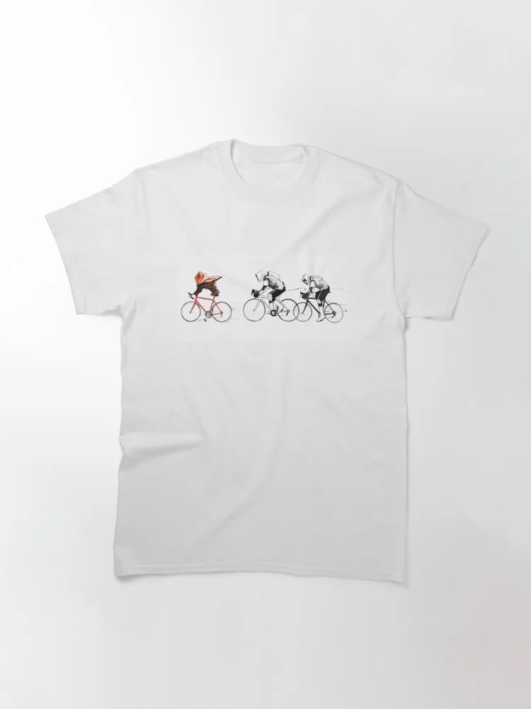 Ewok Bicycle Chase Classic T-Shirt Oversized T-shirts for Women/Men Clothing