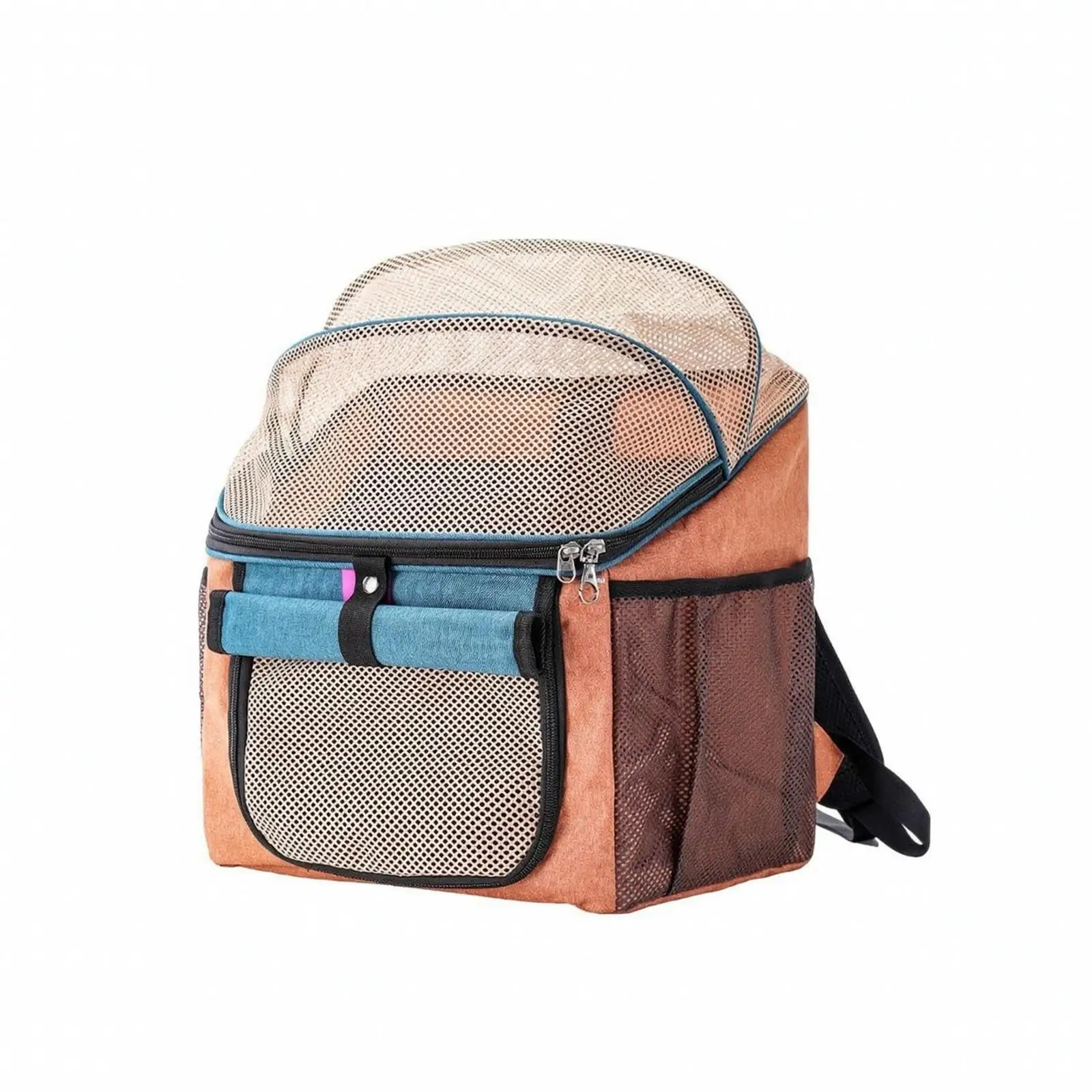Cycle Handlebar Bag Scratch-Resistant Cycle-Mounted Pet Carrier Bag Breathable for Biking Trips, Errands