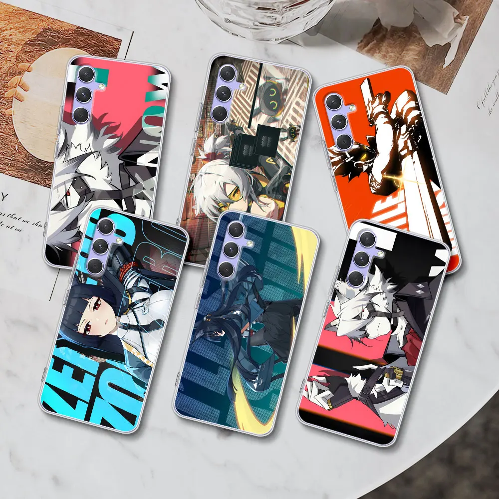 Von Lycaon ZZZ Hoshimi Miyabi Case for Samsung Galaxy A51 A14 A54 A12 A41 A21s A13 A15 A55 A71 A23 A31 A33 A52 TPU Phone Cover