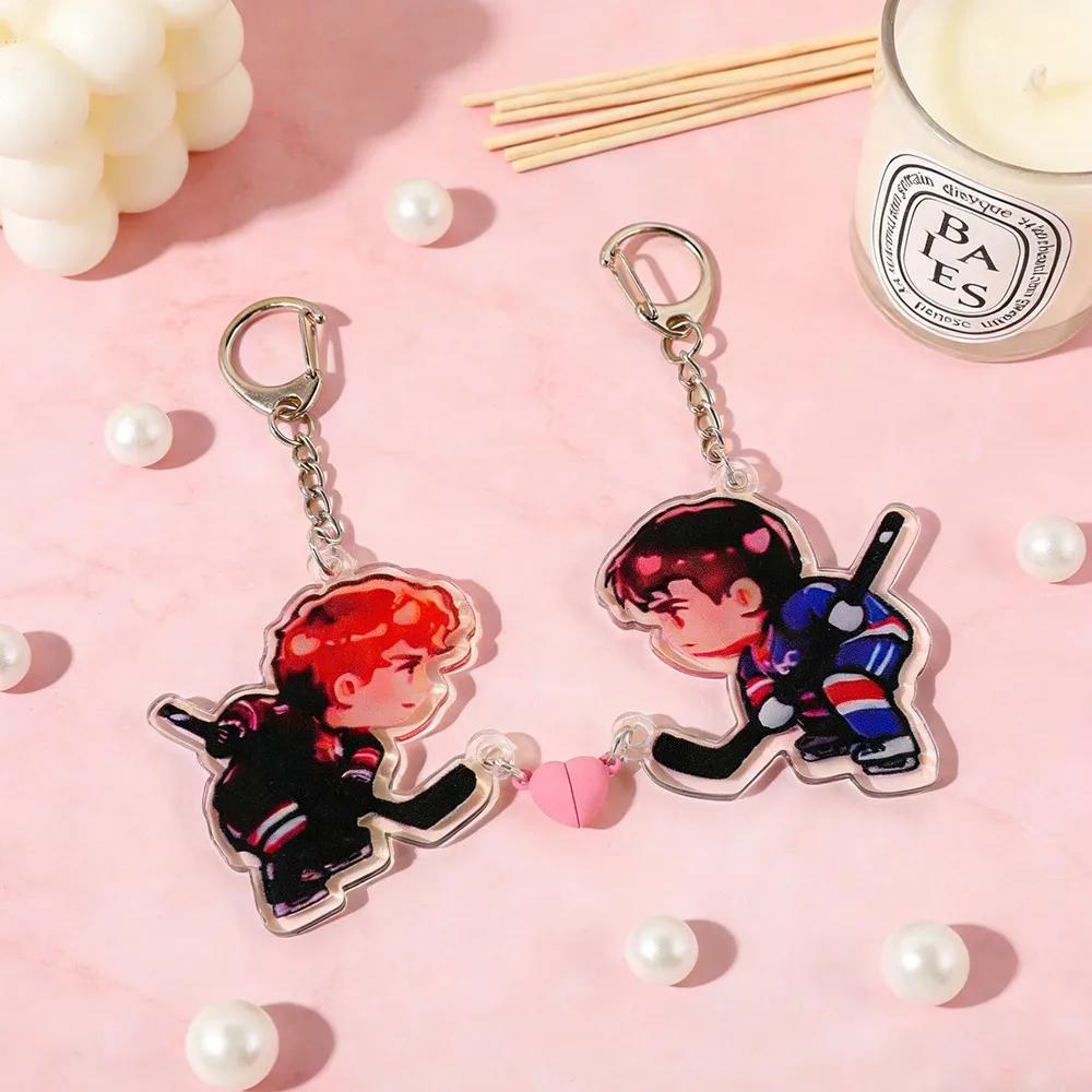 

Набор из 2 акриловых брелоков «Аниме: Финальная дуэль», двусторонние акриловые подвески для рюкзаков, для пар и лучших друзей, подарок на дружбу