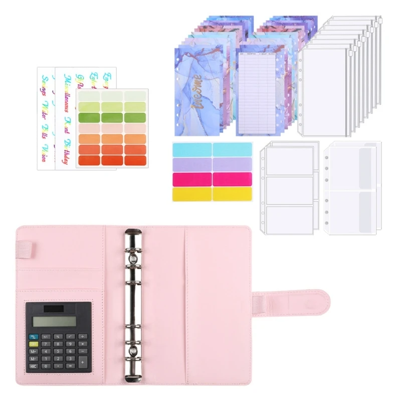 Budget Binder Loose Leaf Notebook for Budget Notebook Money Saving Planner Diar