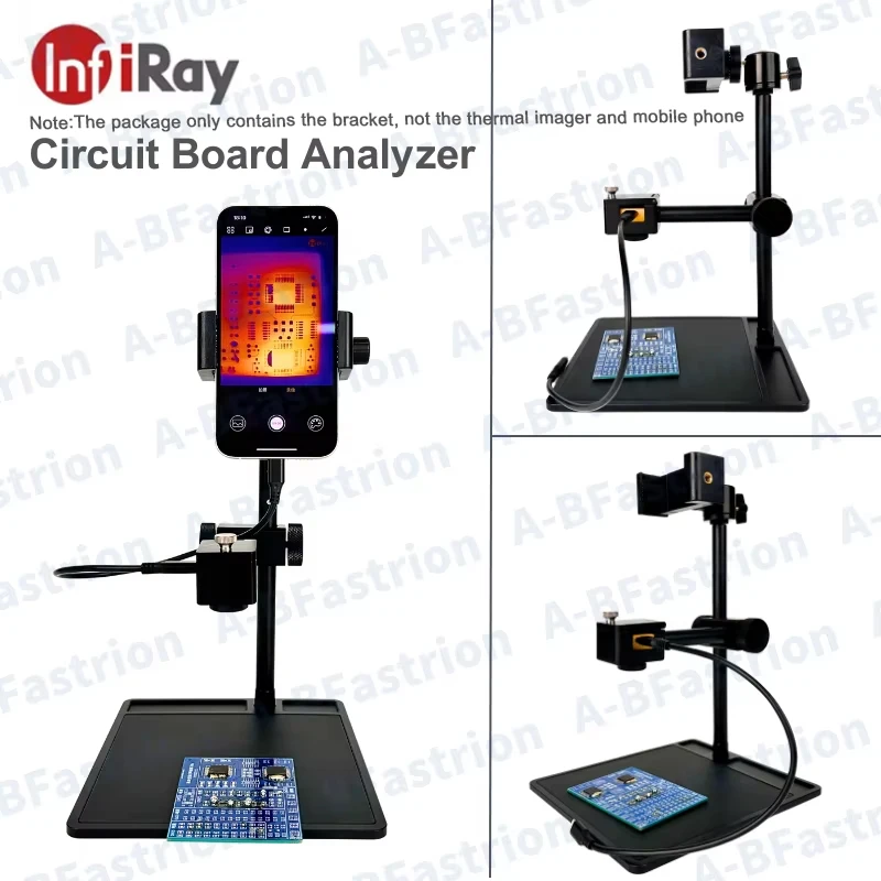 Uchwyt do analizatora Infiray PCB przyrząd do szybkiej diagnostyki specjalna podstawa podkładki naprawczej do kamery termowizyjnej T2S Plus T2L