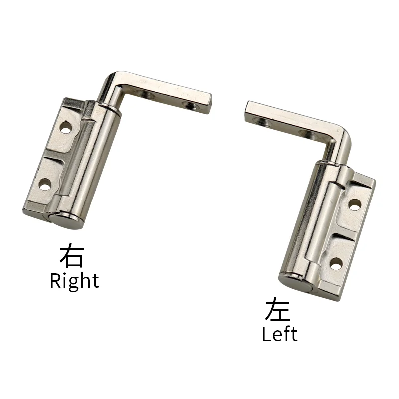 Zinc Alloy L Shaped Screw Damping Hinge With Free Stops Rotating Shaft And Adjustable Torque Load Bearing