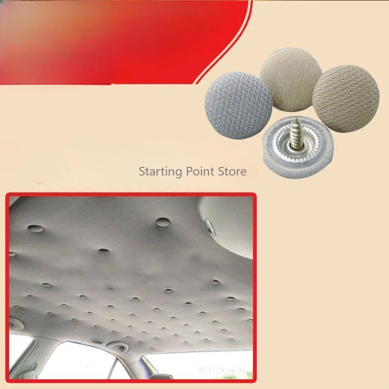 Applicable to Audi A6L /4L / 3/5 Q2 /5L /3 A7 roof cloth off roof cloth repair nail fasteners