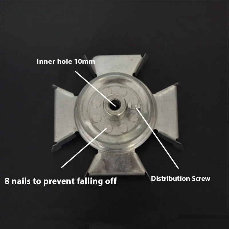 Washing Motor Pulley Motor Pulley Motor Fan Blade Wheel Thick Shaft12Shaft