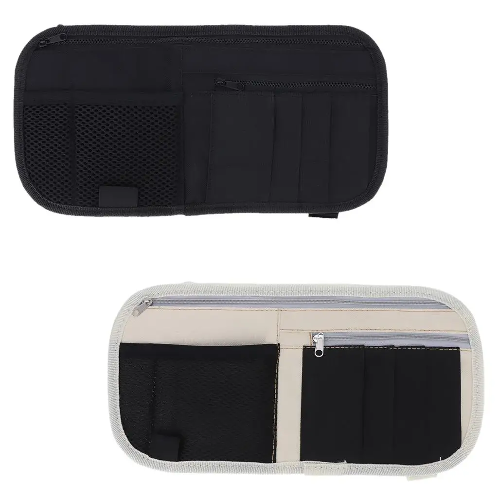 Detachable Non-Slip Storage Pocket CD Case Card Document Pouch